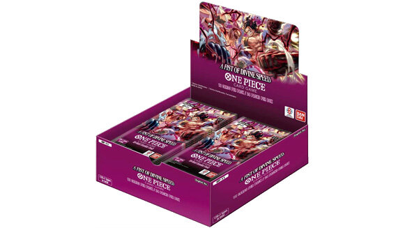 One Piece TCG - A Fist of Divine Speed - Booster Display Englisch