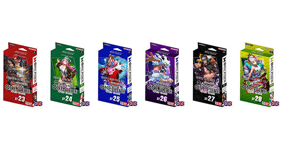 One Piece TCG Starter Deck 23 24 25 26 27 28 englisch