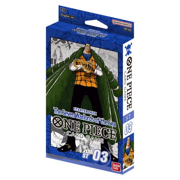 One Piece TCG Card Game ST03 EN - The Seven Warlords of the Sea - Starter Deck
