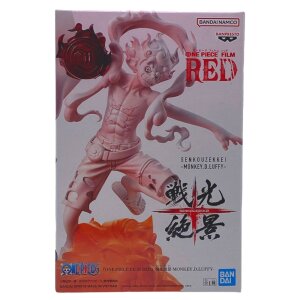 One Piece Film Red Senkozekkei PVC Statue Monkey D. Luffy 11 cm