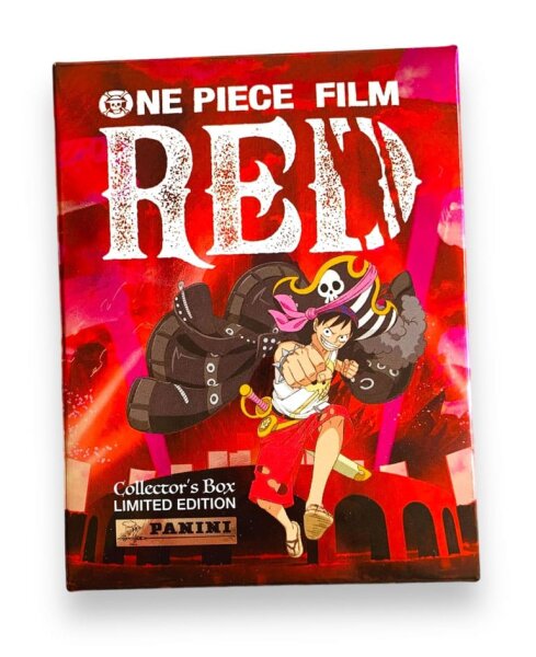 One Piece Film: Red Trading Cards Collectors Box Limited Edition *DE*