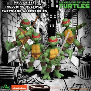 Teenage Mutant Ninja Turtles Actionfiguren Teenage Mutant Ninja Turtles Deluxe Set 8 cm