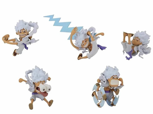 ONE PIECE - WCF Monkey D. Luffy Special - Assortiments 5 Figuren 7cm