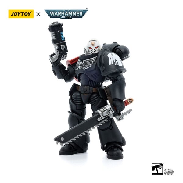 Warhammer 40k Actionfigur 1/18 Raven Guard Intercessors Sergeant Ashan 12 cm