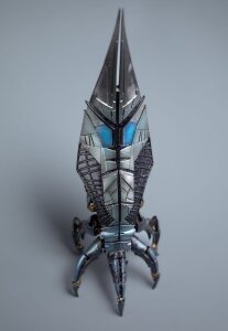 Mass Effect Replik Reaper Sovereign 20 cm