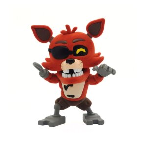 Five Nights at Freddy Vinyl Figur Foxy Flocked 12 cm