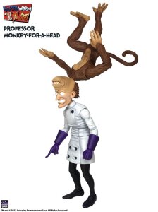 Earthworm Jim Actionfigur Wave 1: Professor Monkey-For-A-Head 28 cm