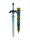 Legend of Zelda Skyward Sword Kunststoff-Replik Links Masterschwert 66 cm