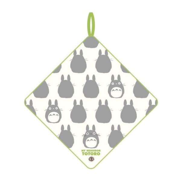 Mein Nachbar Totoro Mini-Handtuch Big Totoro Silhouette 33 x 33 cm