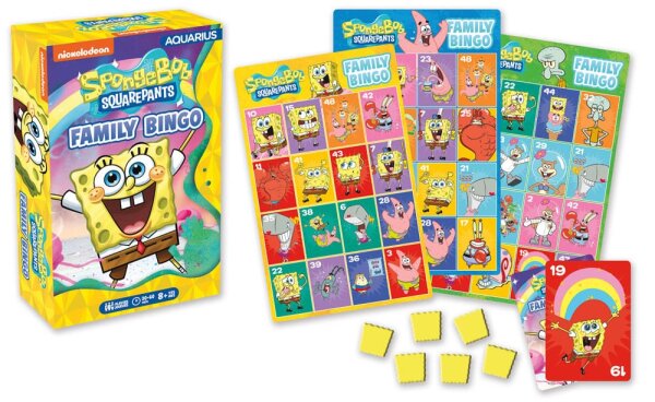SpongeBob Brettspiel Family Bingo *EN*