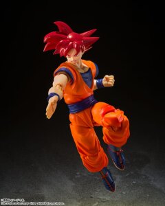 Dragon Ball Super S.H. Figuarts Actionfigur Super Saiyan God Son Goku Saiyan God of Virture 14 cm