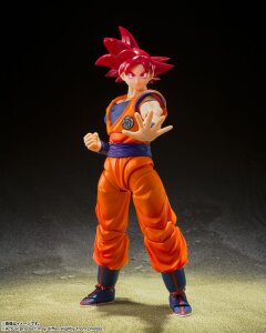 Dragon Ball Super S.H. Figuarts Actionfigur Super Saiyan God Son Goku Saiyan God of Virture 14 cm