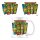 Teenage Mutant Ninja Turtles Tasse Its Ninja Time