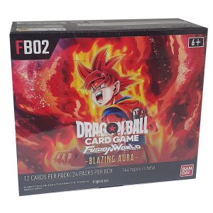 Dragon Ball Super TCG Fusion World - FB02 Blazing Aura - Englisch - Booster Display Card Game