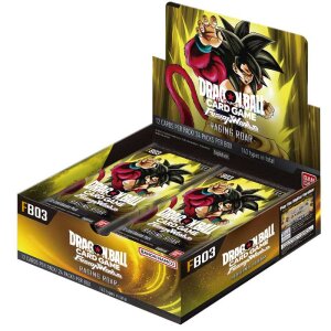 Dragon Ball Super TCG Fusion World - FB03 Raging Roar - Englisch - Booster Display Card Game
