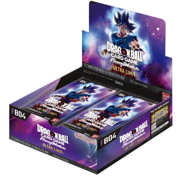 Dragon Ball Super TCG Fusion World - FB04 Ultra Limit - Englisch - Booster Display Card Game