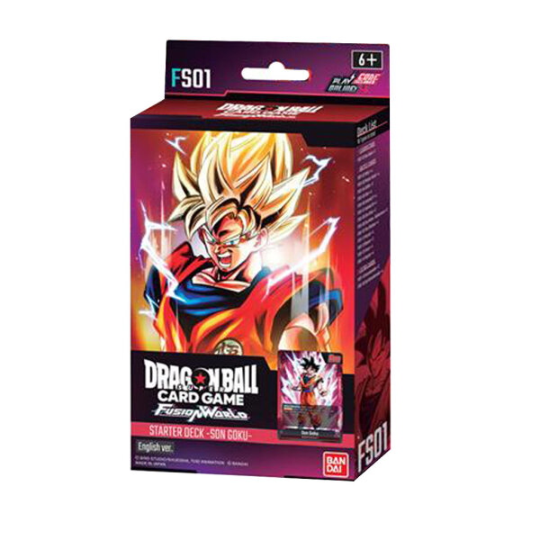 Dragon Ball Super TCG Starter Deck Son Goku - FS01 - EN - Fusion World Card Game