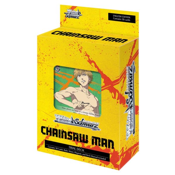 Weiß Schwarz - Chainsaw Man Trial Deck - Englisch