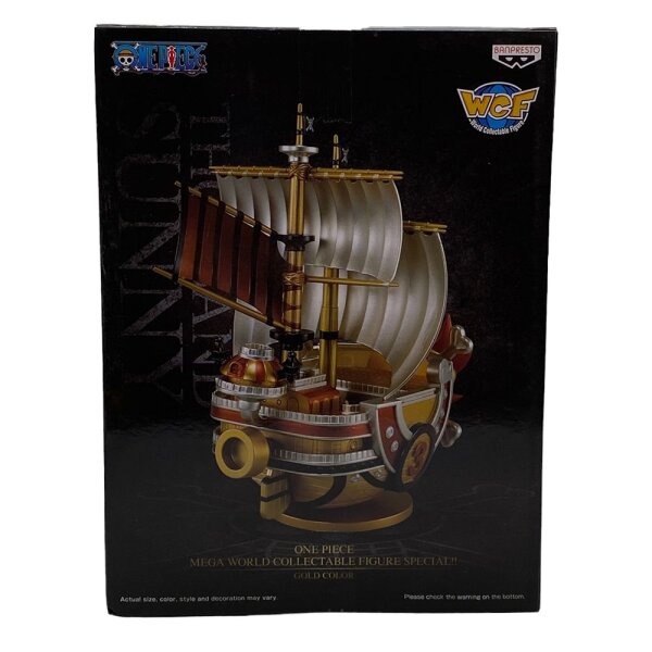 One Piece Thousand Sunny (Gold Color) - Mega WCF Special