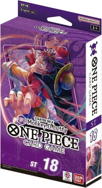 One Piece TCG Card Game ST18 EN - Purple Monkey D. Luffy - Starter Deck