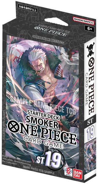 One Piece TCG Card Game ST19 EN - Black Smoker - Starter Deck