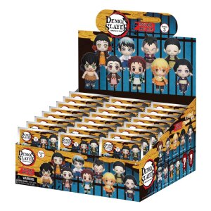 Demon Slayer: Kimetsu no Yaiba 3D PVC-Taschenanhänger Series 3 Display (24)
