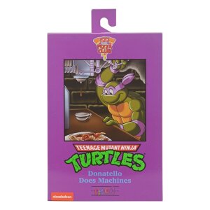 Teenage Mutant Ninja Turtles (Cartoon) Actionfigur Ultimate Donatello VHS 18 cm