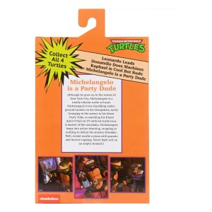 Teenage Mutant Ninja Turtles (Cartoon) Actionfigur Ultimate Michelangelo VHS 18 cm