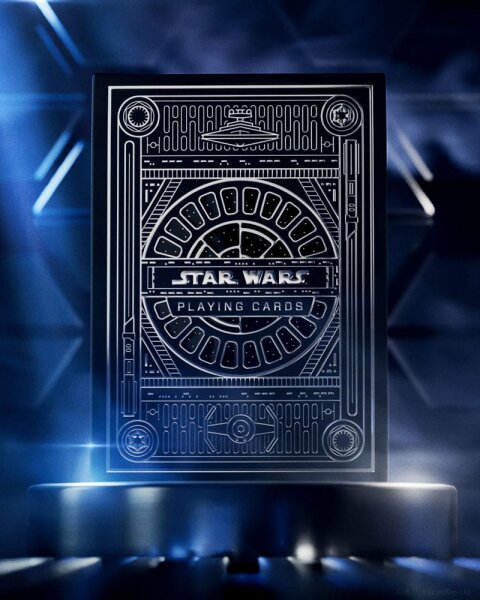 Star Wars Spielkarten Silver Edition Dark Side