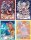 One Piece Card Game - Official Sleeve V4 Assorted 4 Artworks Bundle