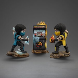 Mortal Kombat Mini Co. PVC Figuren Scorpion vs. Subzero...