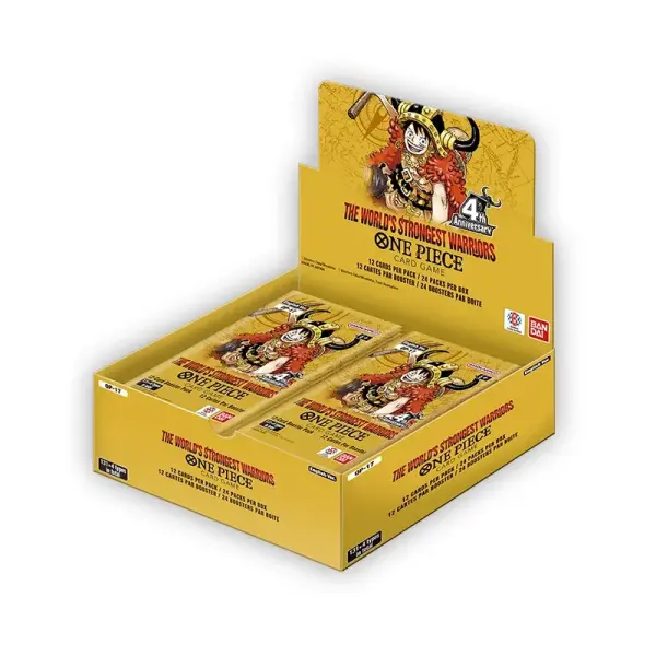 One Piece TCG Card Game OP17 - The Worlds Strongest Warriors - Booster Display EN