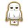 Harry Potter Dekokissen Hedwig 35 cm