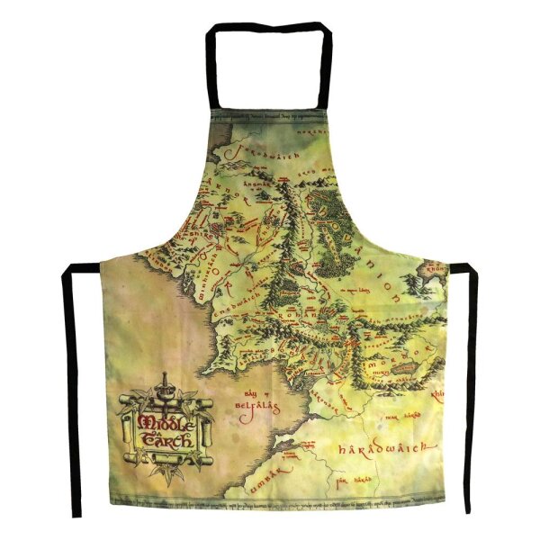 Herr der Ringe Kochschürze The Middle Earth Map