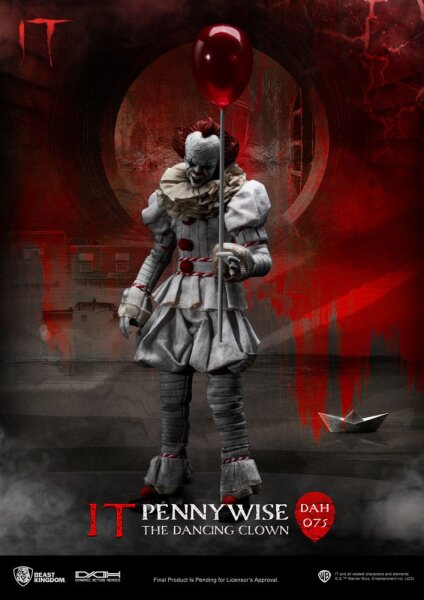 Stephen Kings Es Dynamic 8ction Heroes Actionfigur 1/9 Pennywise 21 cm