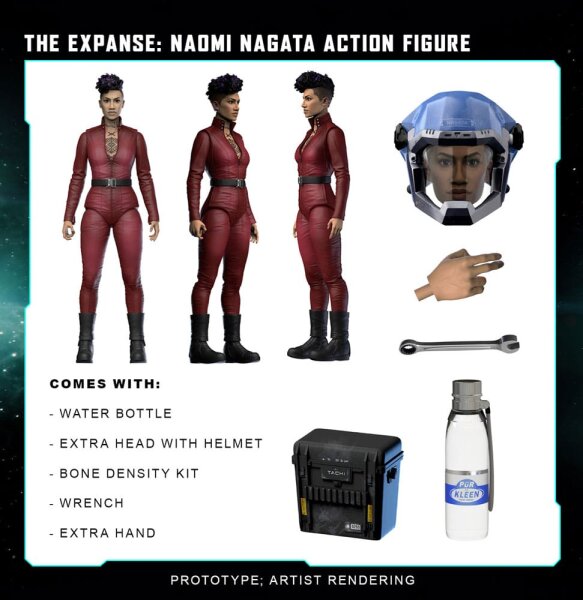 The Expanse Actionfigur Naomi Nagata 20 cm