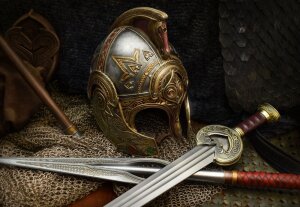 Herr der Ringe Replik 1/1 Helm von König Theoden