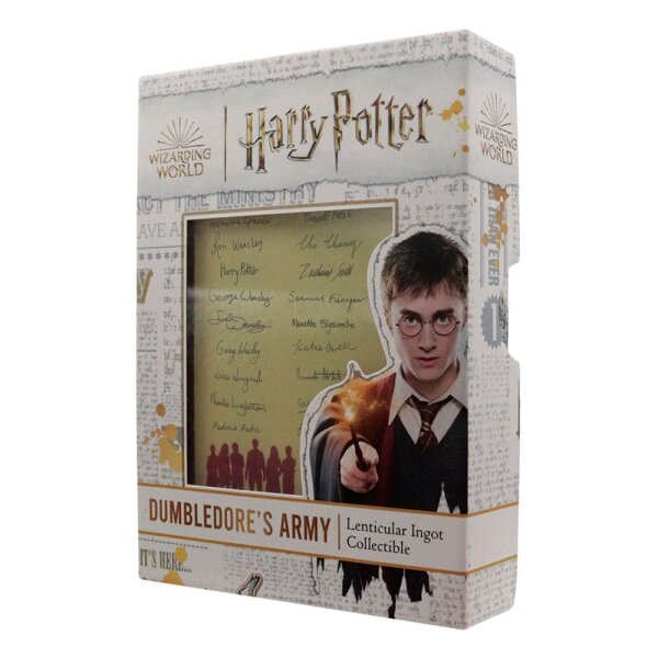 Harry Potter Metallbarren Dumbledores Army Limited Edition