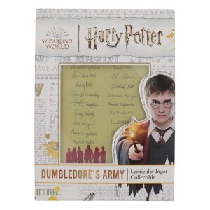 Harry Potter Metallbarren Dumbledores Army Limited Edition