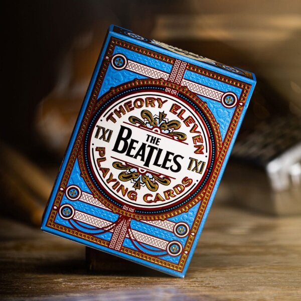 The Beatles Spielkarten Blue Version