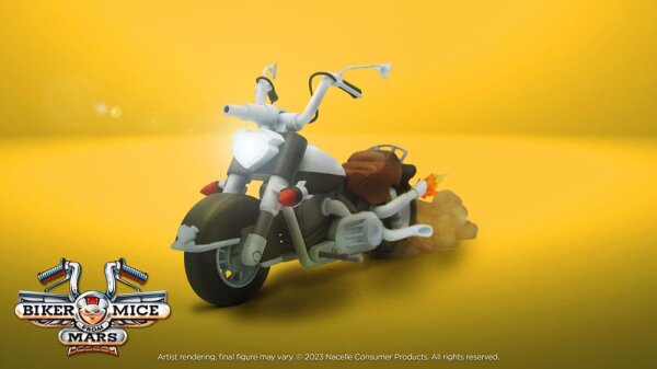 Biker Mice From Mars Fahrzeug Throttles Martian Monster Bike 23 cm