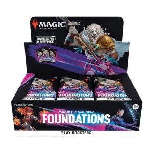 Magic the Gathering Foundations Play-Booster Display (36) englisch