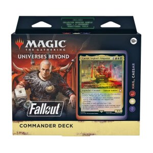 Magic the Gathering Universes Beyond: Fallout Commander-Decks Display (4) englisch