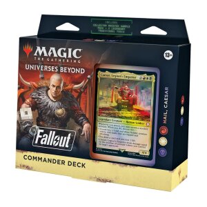 Magic the Gathering Universes Beyond: Fallout Commander-Decks Display (4) englisch