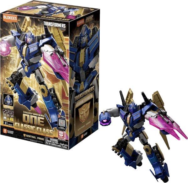 Transformers Blokees Plastic Model Classic Class 14 Sentinel Prime