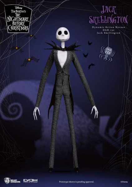 Nightmare before Christmas 8ction Heroes Actionfigur 1/9 Jack 21 cm