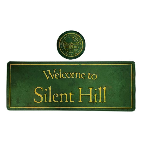 Silent Hill Schreibtischunterlage & Untersetzer