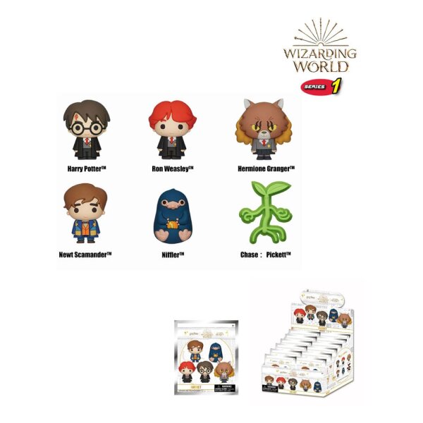 Wizarding World 3D Magnete Series 1 Display (12)