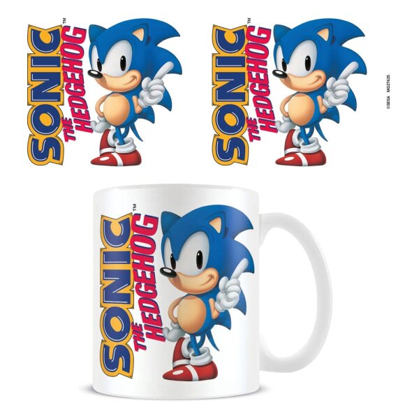 Sonic The Hedgehog Tasse Classic Gaming Icon