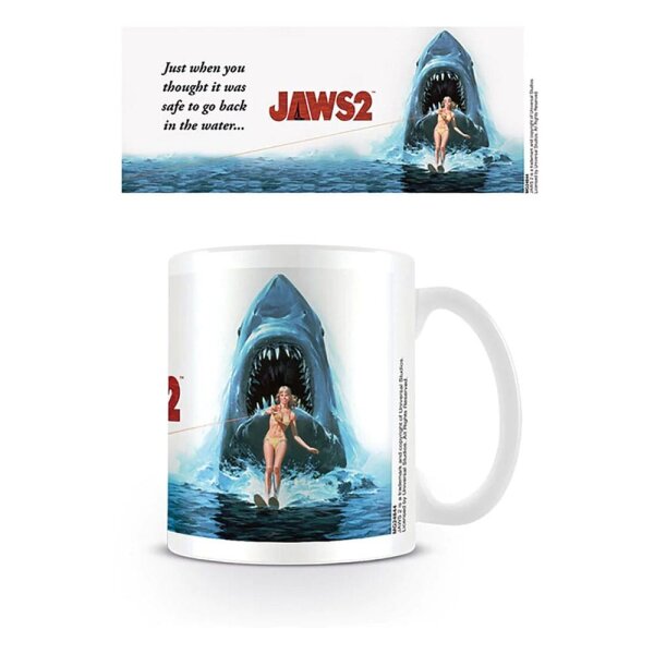Jaws 2 Tasse Poster